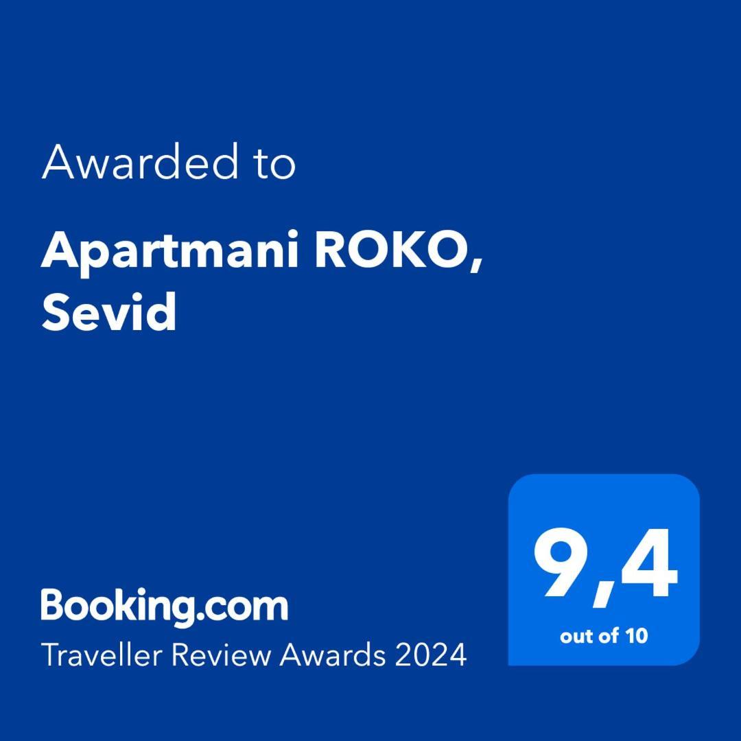 Apartmani Roko, Sevid Marina Exteriör bild